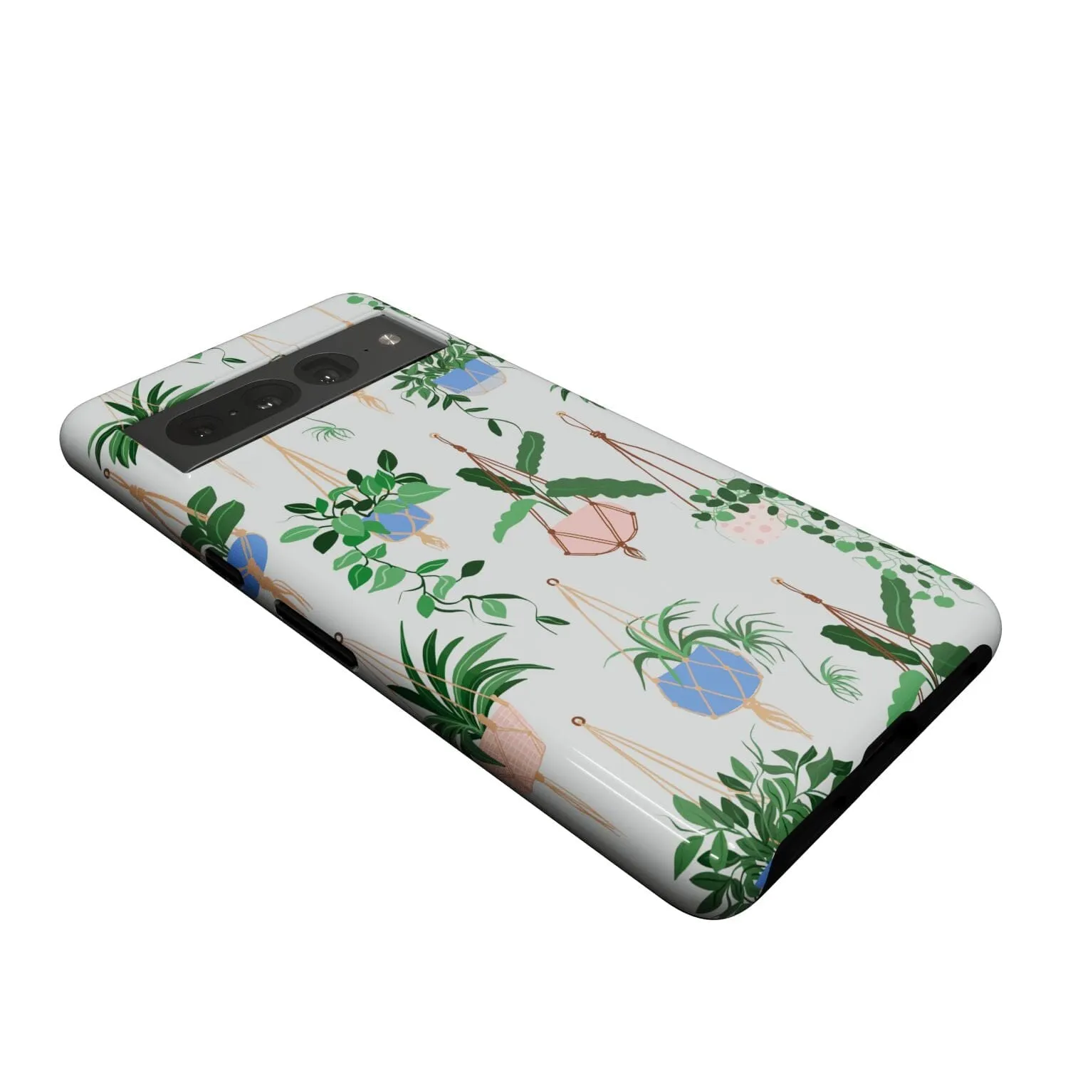 Hanging Around | Potted Plants Floral Google Pixel Case