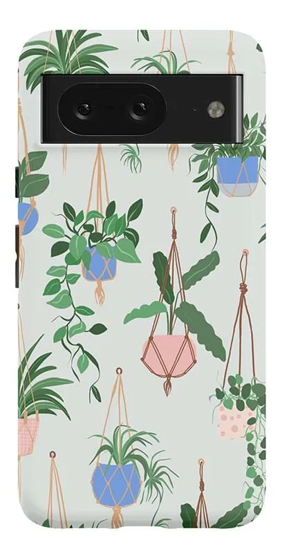 Hanging Around | Potted Plants Floral Google Pixel Case