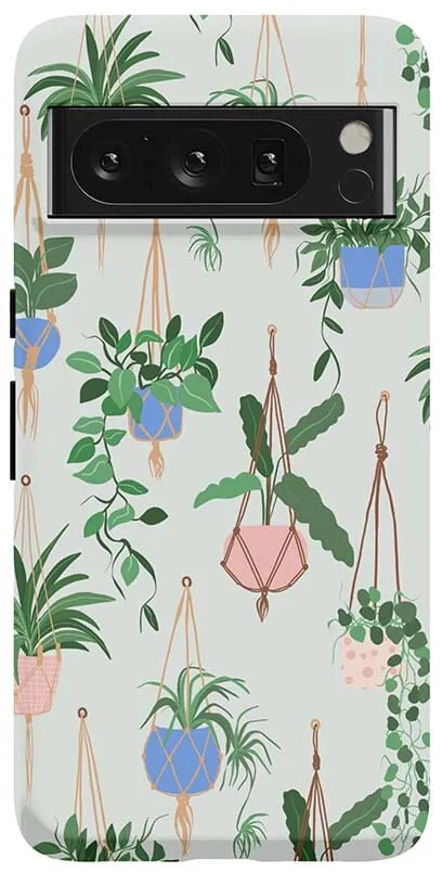 Hanging Around | Potted Plants Floral Google Pixel Case