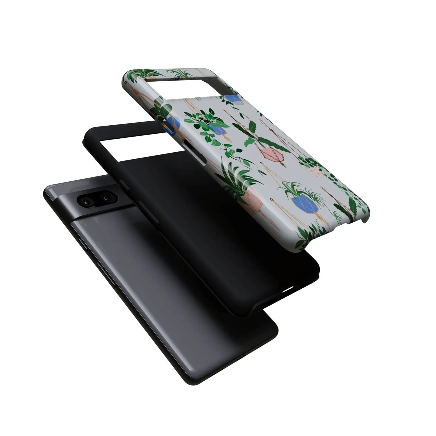 Hanging Around | Potted Plants Floral Google Pixel Case