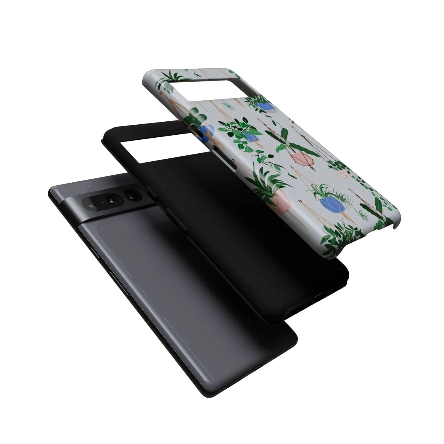 Hanging Around | Potted Plants Floral Google Pixel Case