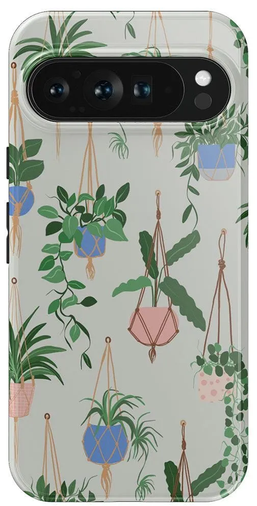 Hanging Around | Potted Plants Floral Google Pixel Case