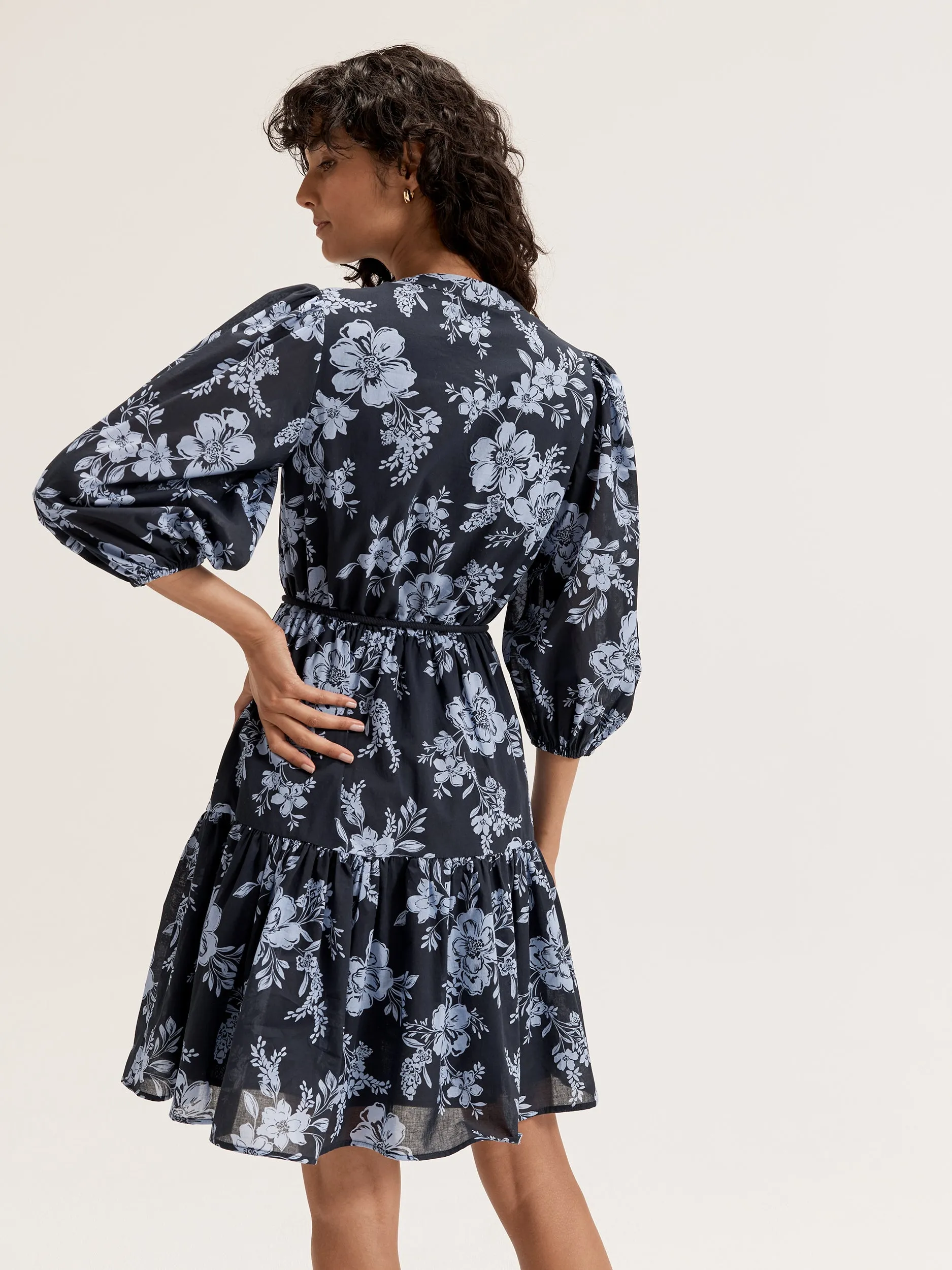 High Seas Floral Mini Dress