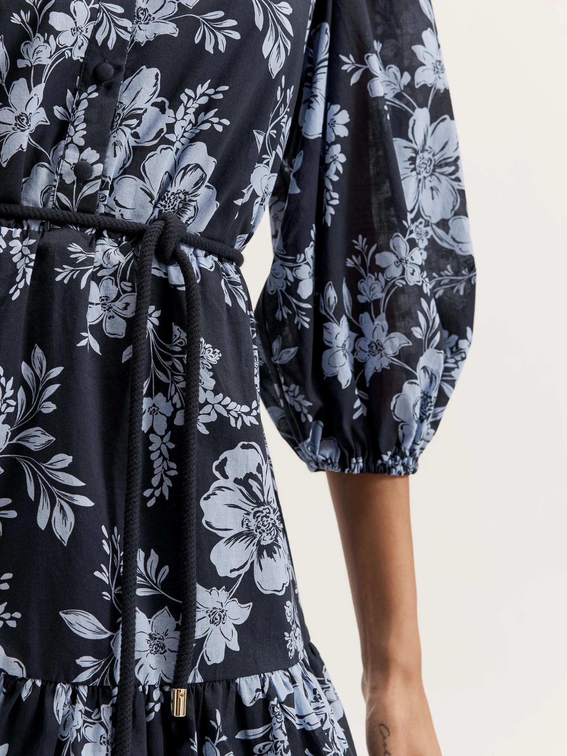 High Seas Floral Mini Dress