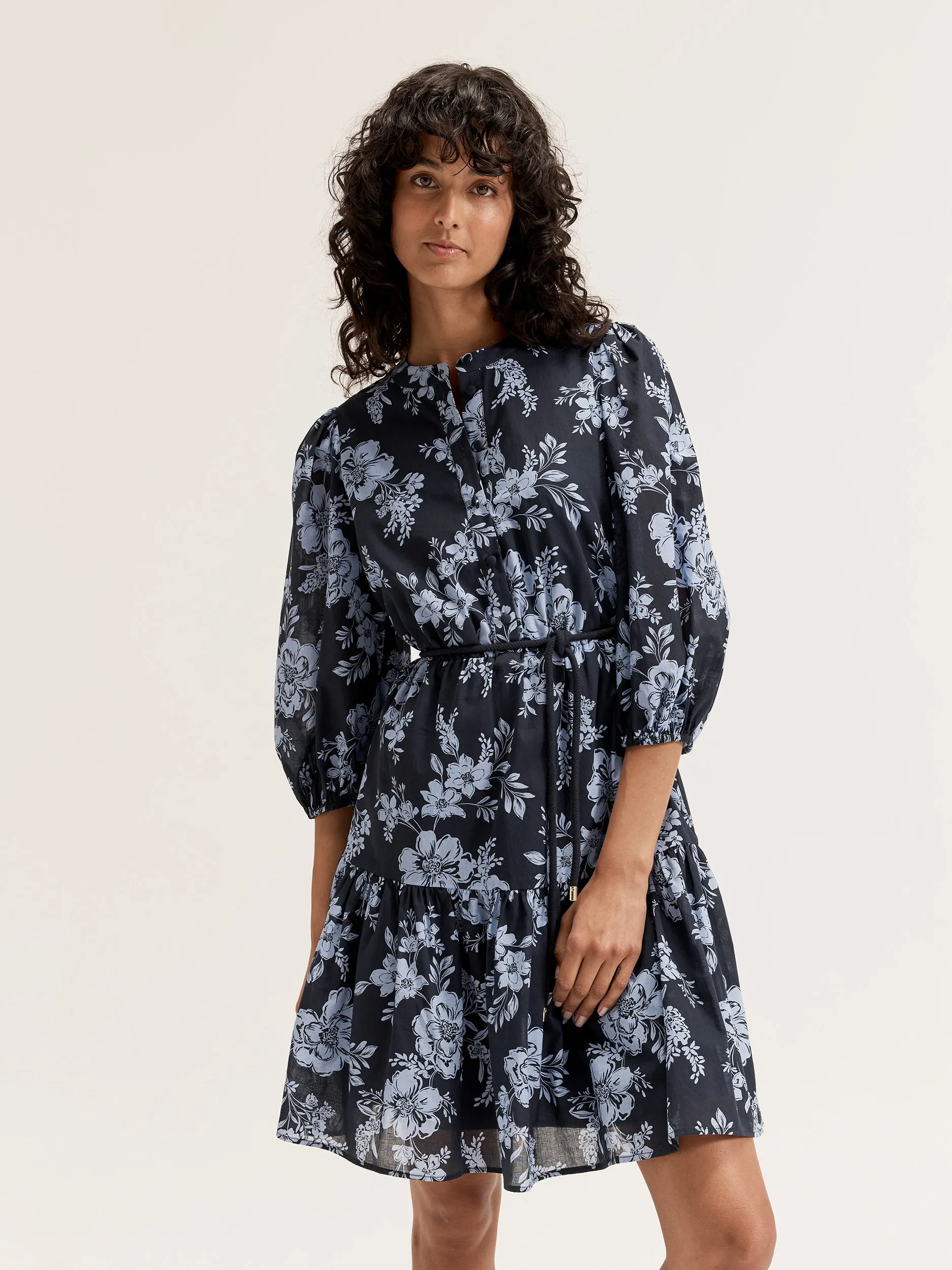 High Seas Floral Mini Dress