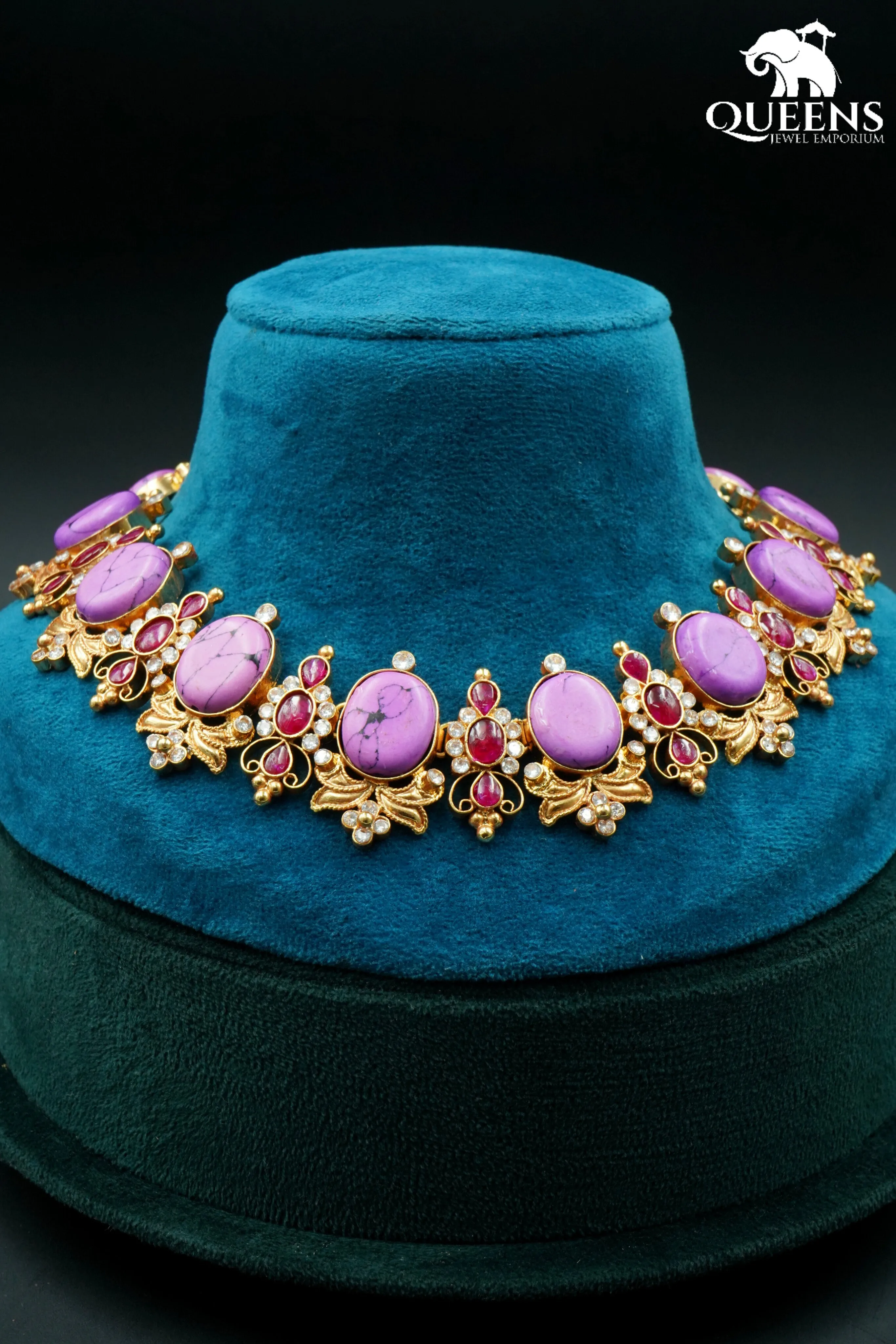 IDHAZHINI KEMP NECKLACE