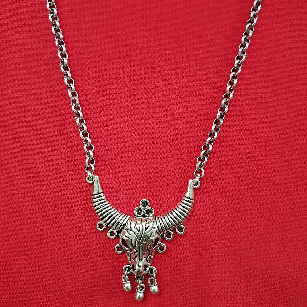 Imeora Bull Pendant With 23 inch Chain