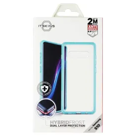 ITSKINS Hybrid Frost for Samsung Galaxy S10 - Tiffany Green and Transparent