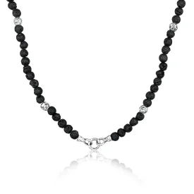 Lava Bead Herrenkette