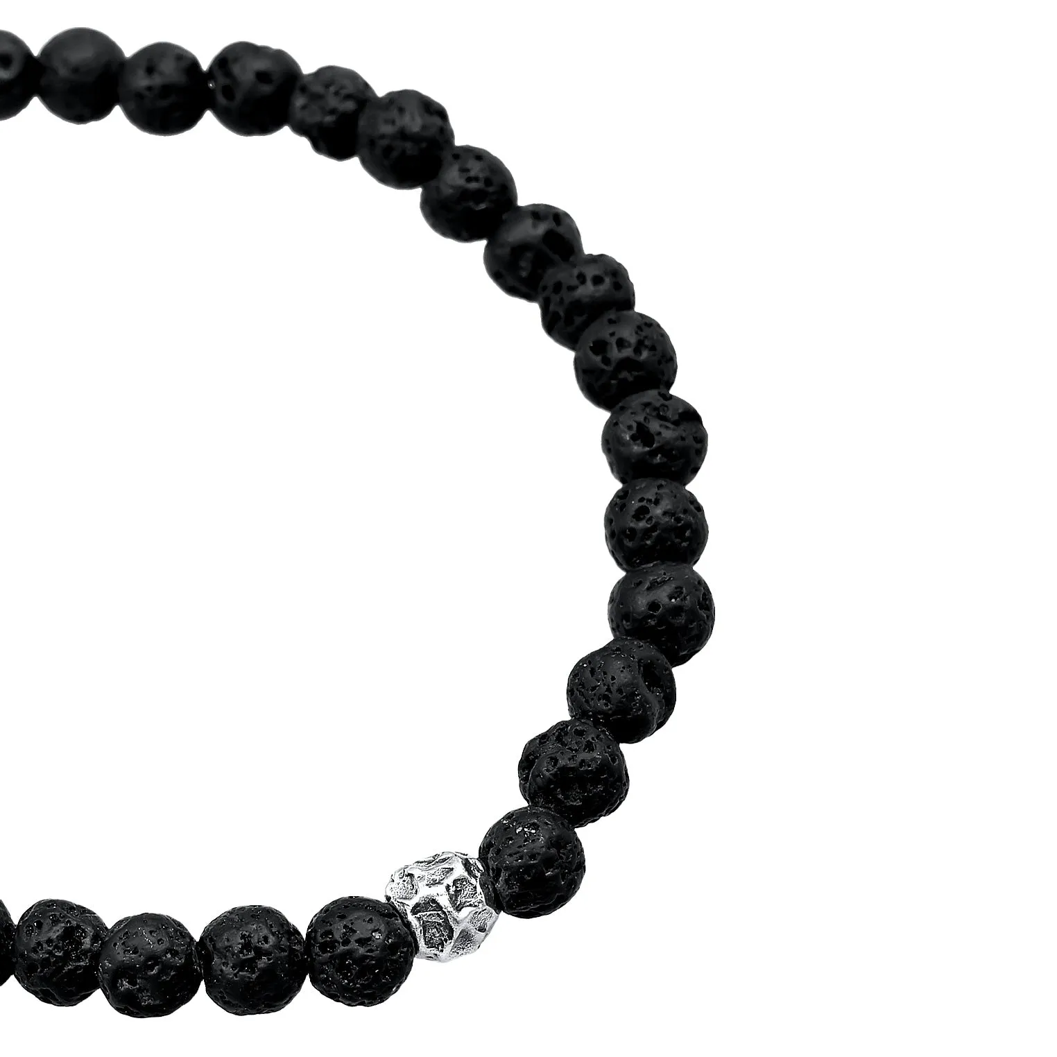 Lava Bead Herrenkette