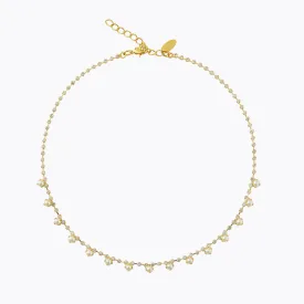 Lily Necklace / Pearl