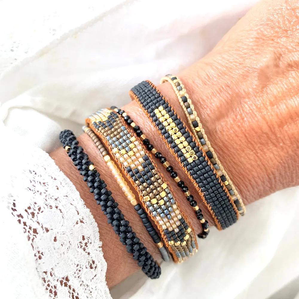 LULU STONE DOT ONYX