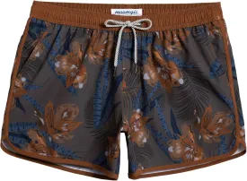 maamgic Mens Swim Trunks Retro Swim Shorts 4 Way Stretch with Mesh Vintage 80s 90s Quick Dry Swimsuits Board Shorts