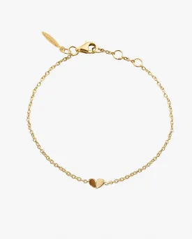 Mi Amor bracelet gold