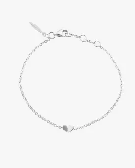 Mi Amor bracelet silver