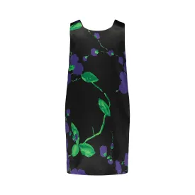 Milly Minis Little Girls Painted Floral Bow Back Shift Dress