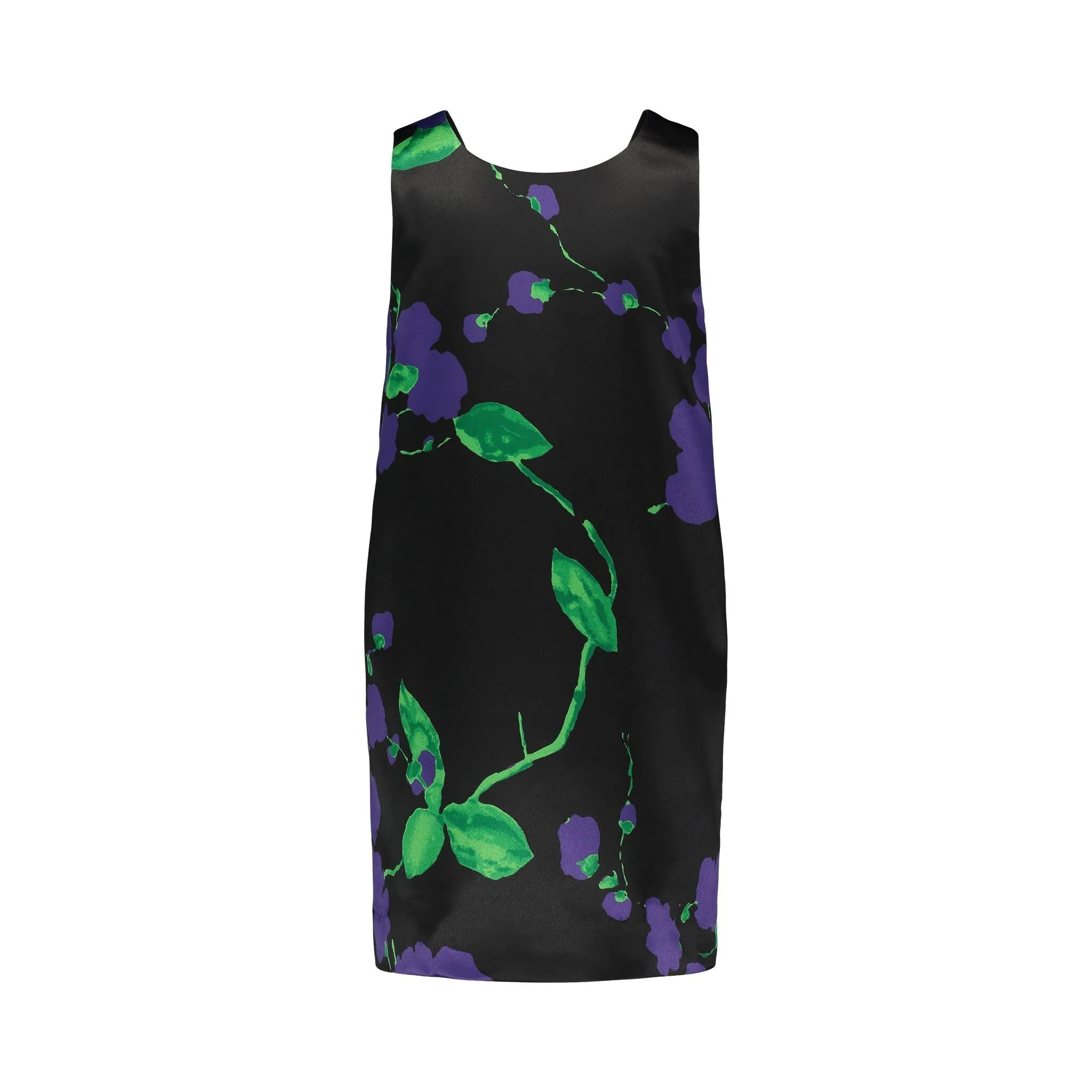 Milly Minis Little Girls Painted Floral Bow Back Shift Dress