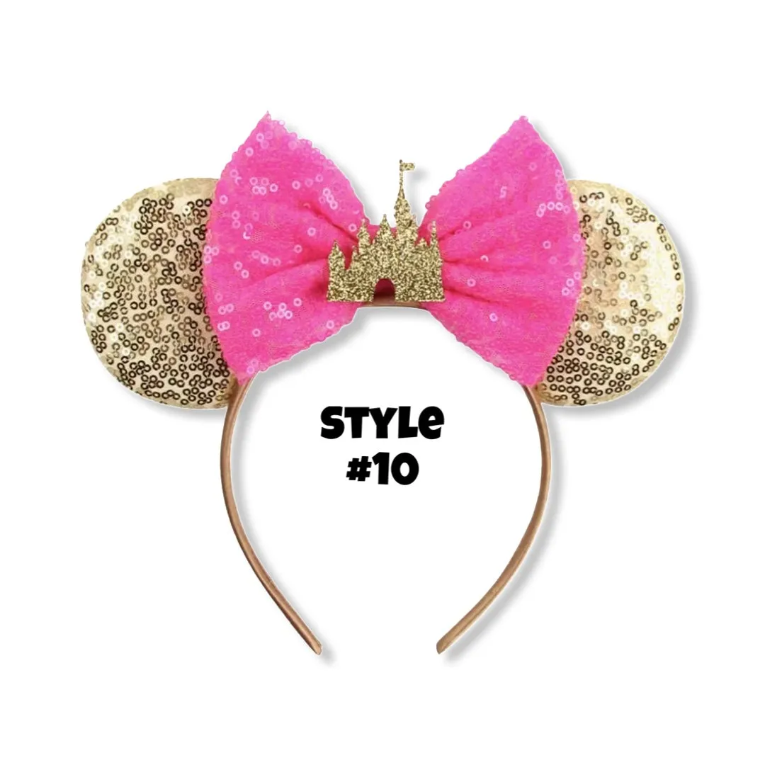 Mouse Ears - Ears Headband, Handmade Headpiece, Easter Headpiece, Easter Headband