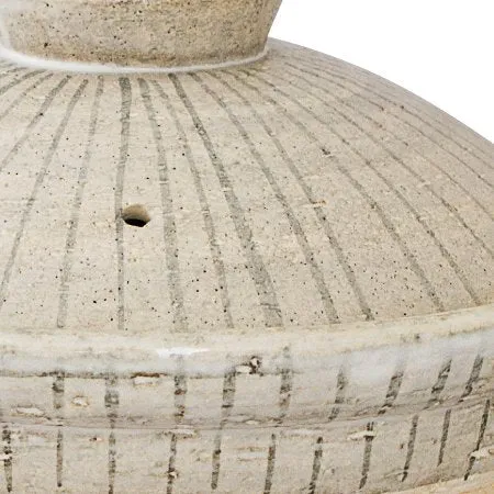 NAGATANIEN IGA Donabe 3-5 People 30.5cm TOKUSA Pattern Clay Pot