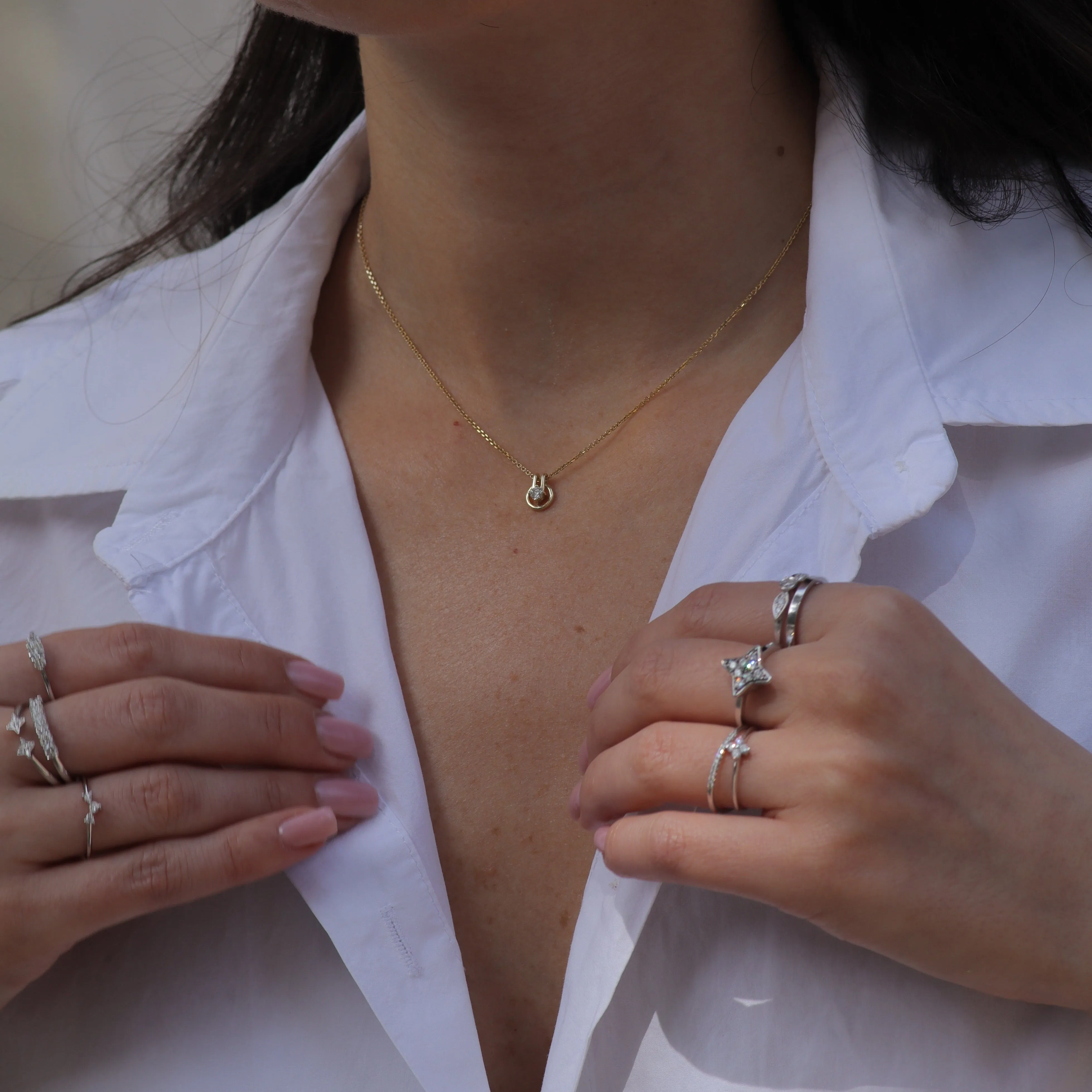 Necklace 02 - White Diamond