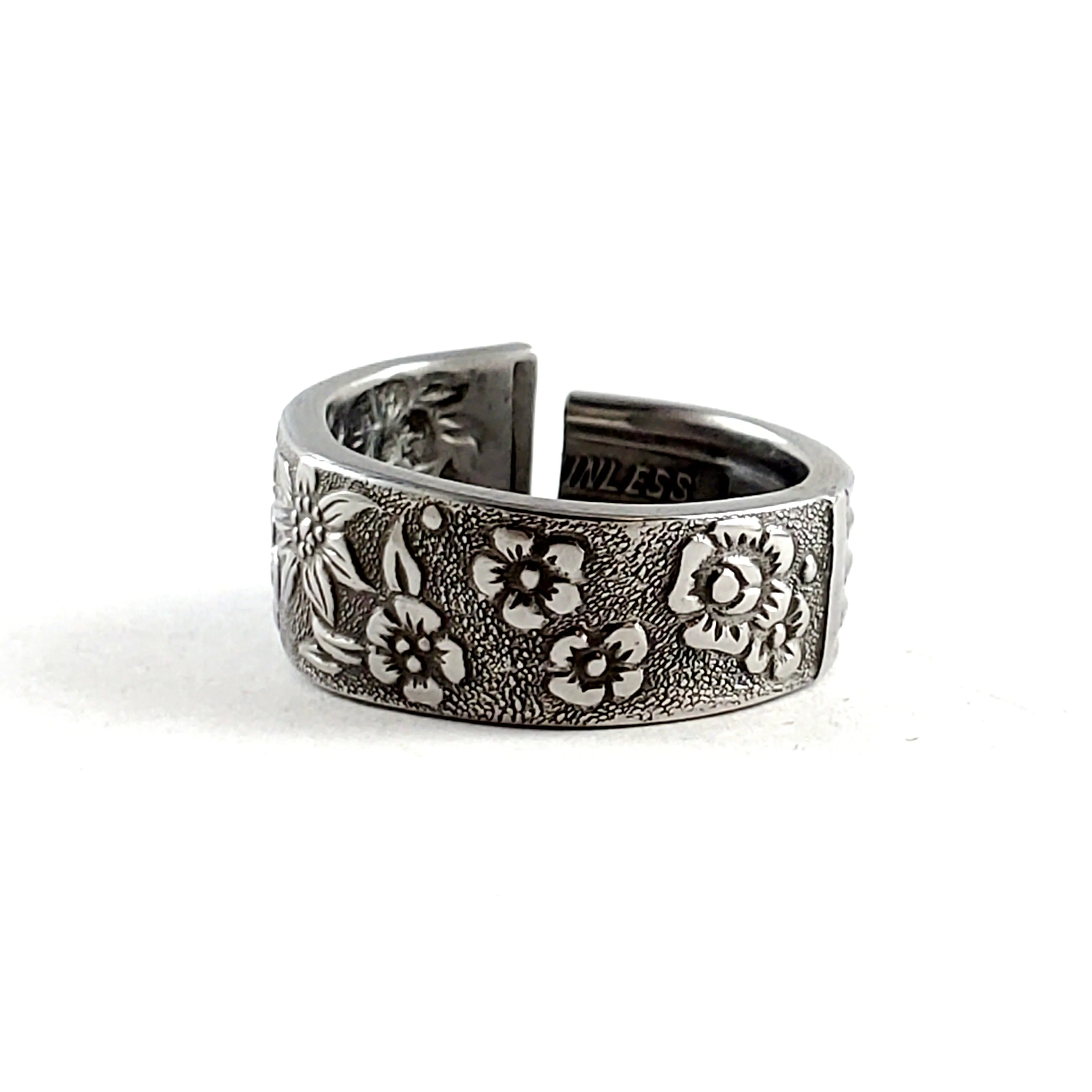 Northland Wildwood Stainless Steel Spoon Ring