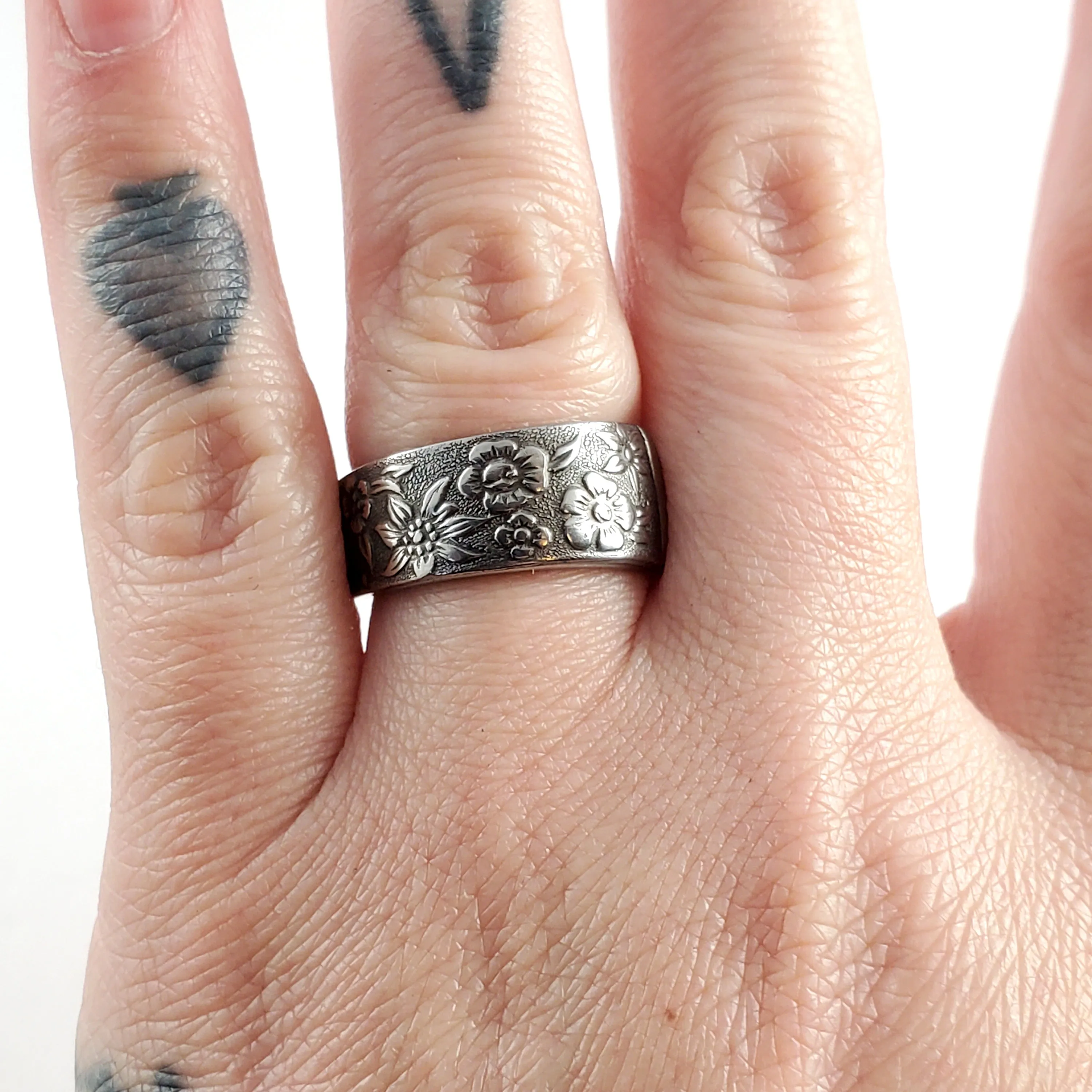 Northland Wildwood Stainless Steel Spoon Ring