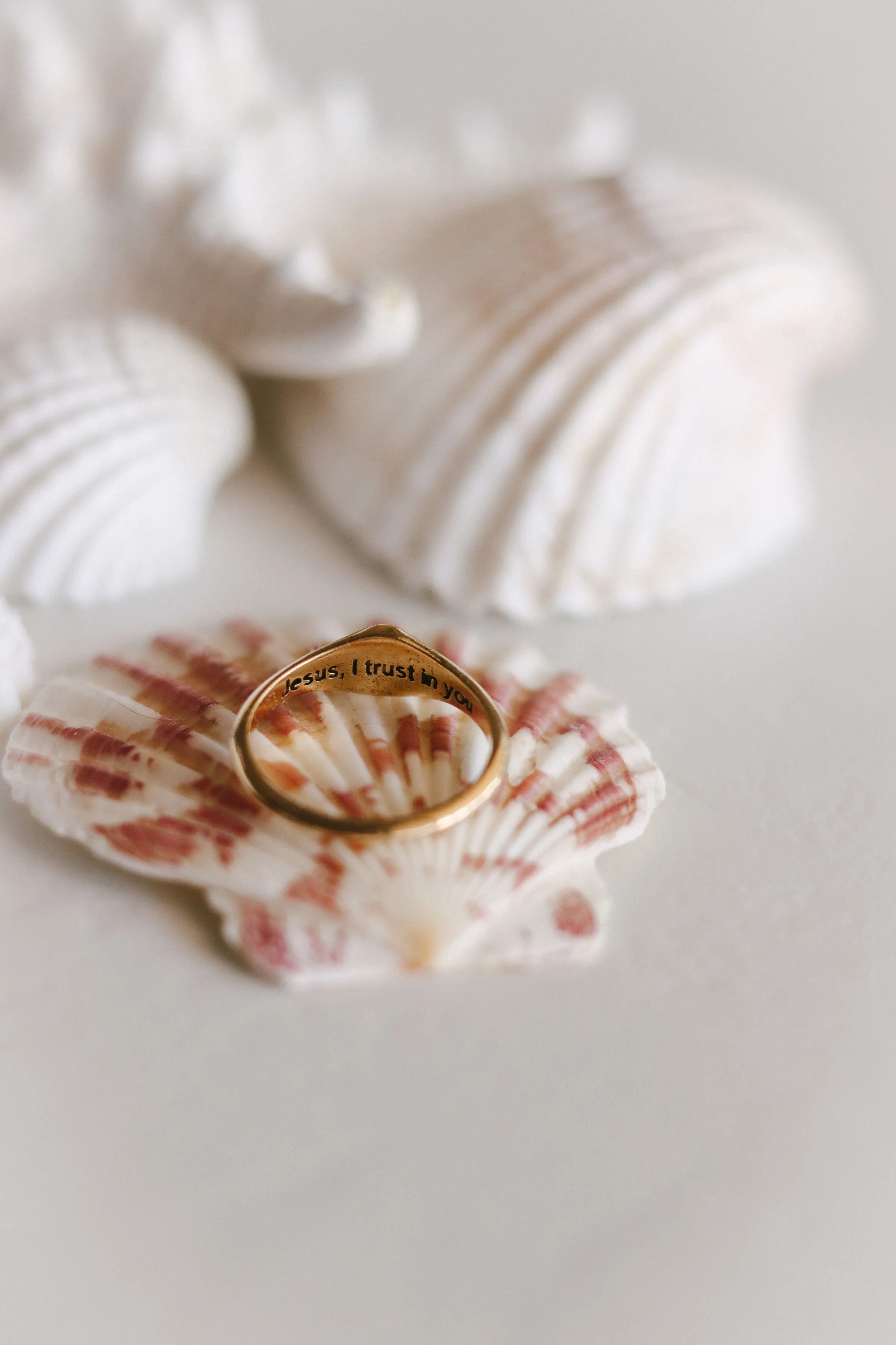Ocean of Mercy® Ring in 14k Gold