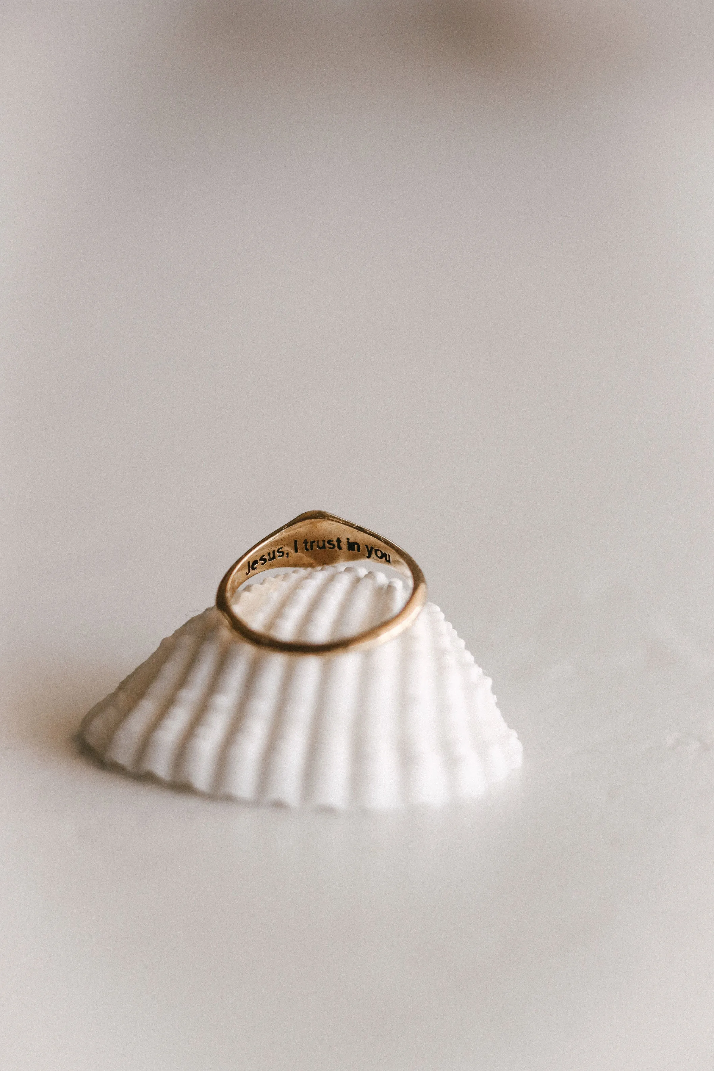 Ocean of Mercy® Ring in 14k Gold