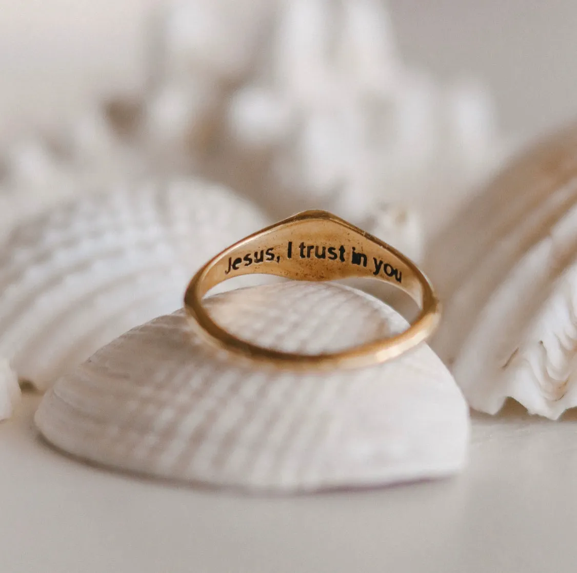 Ocean of Mercy® Ring in 14k Gold