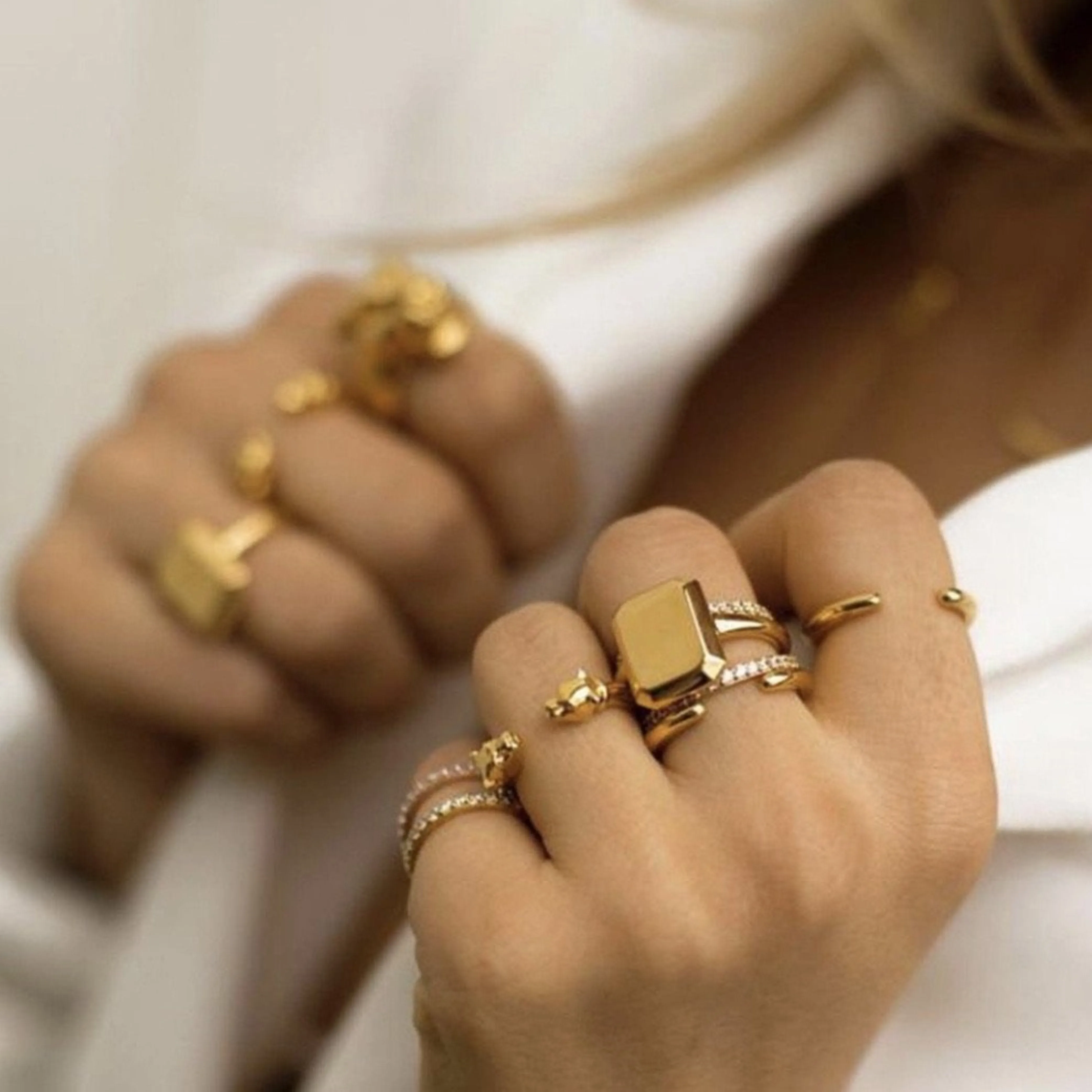 Open Ring Yellow Gold