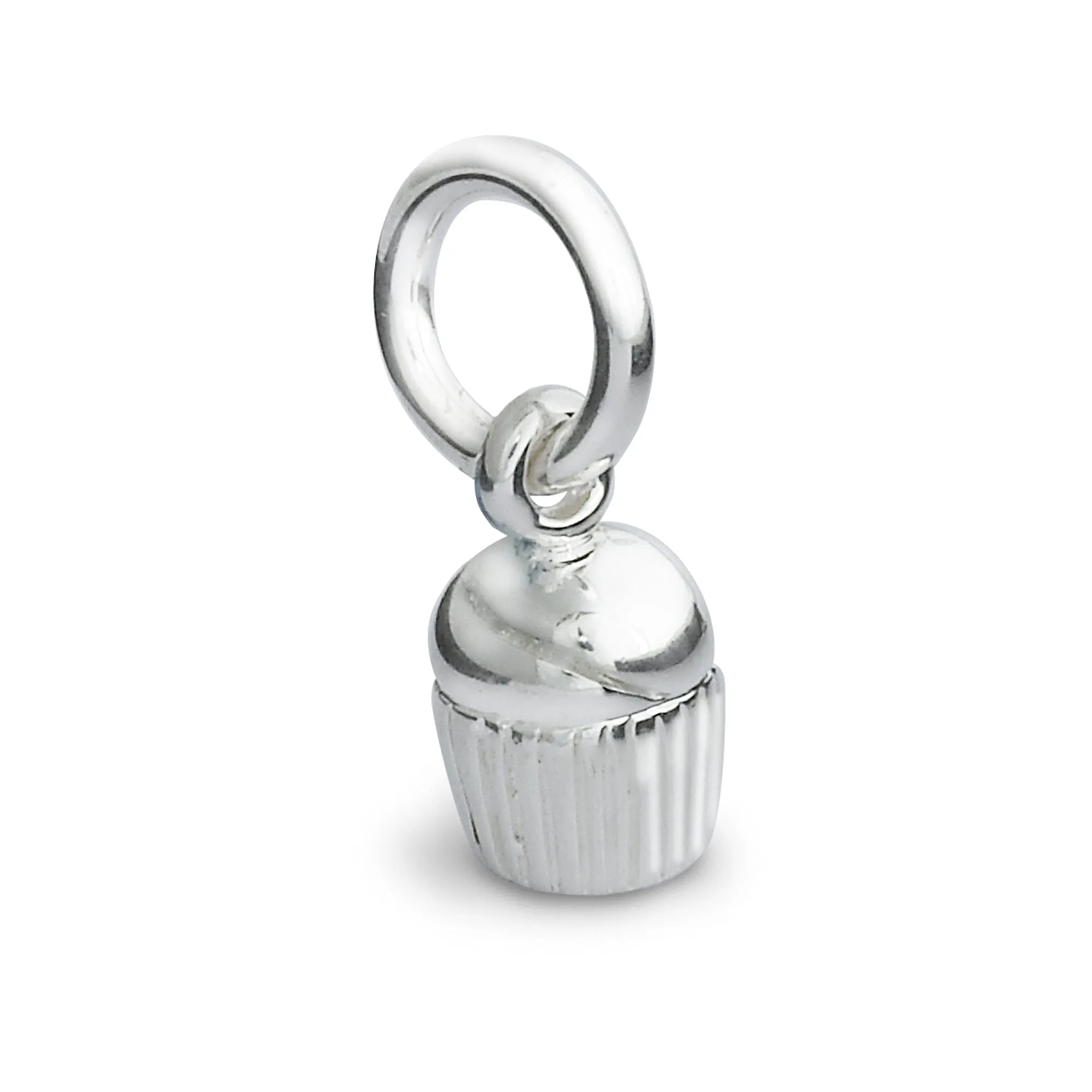 Original 'Cupcake' Silver Charm