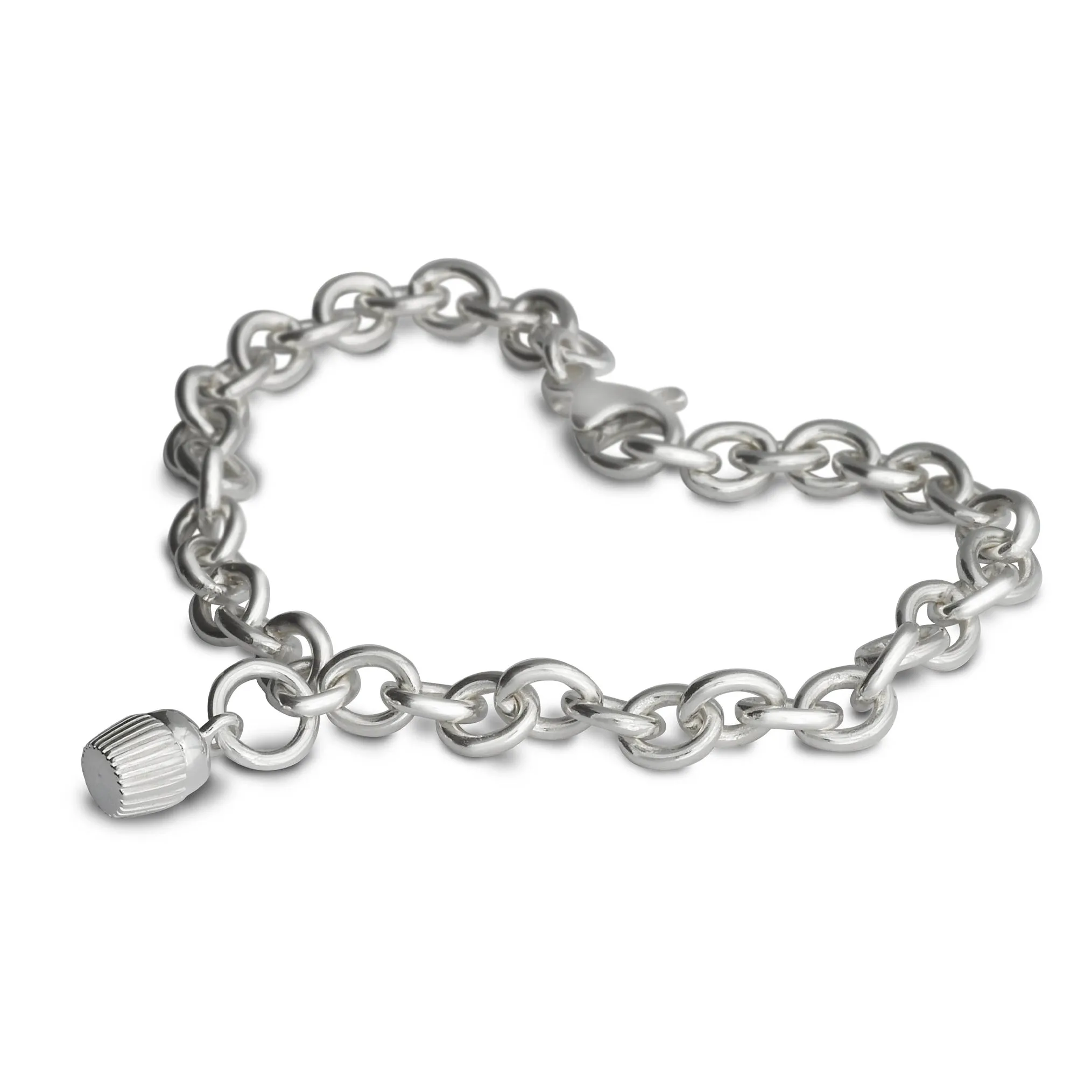 Original 'Cupcake' Silver Charm