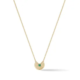 Petite Revival Necklace - Emerald