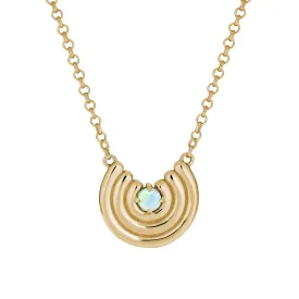 Petite Revival Necklace - Opal