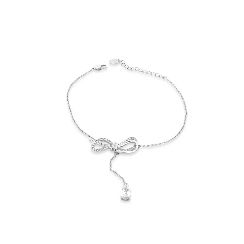 Ribbon Cubic Zirconia Bracelet