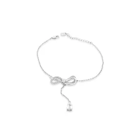 Ribbon Cubic Zirconia Bracelet