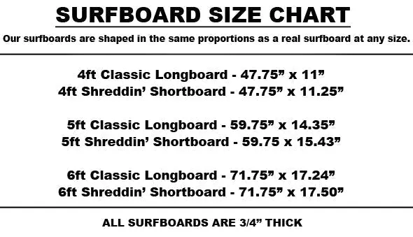 Riptide Surfboard Coffee Table