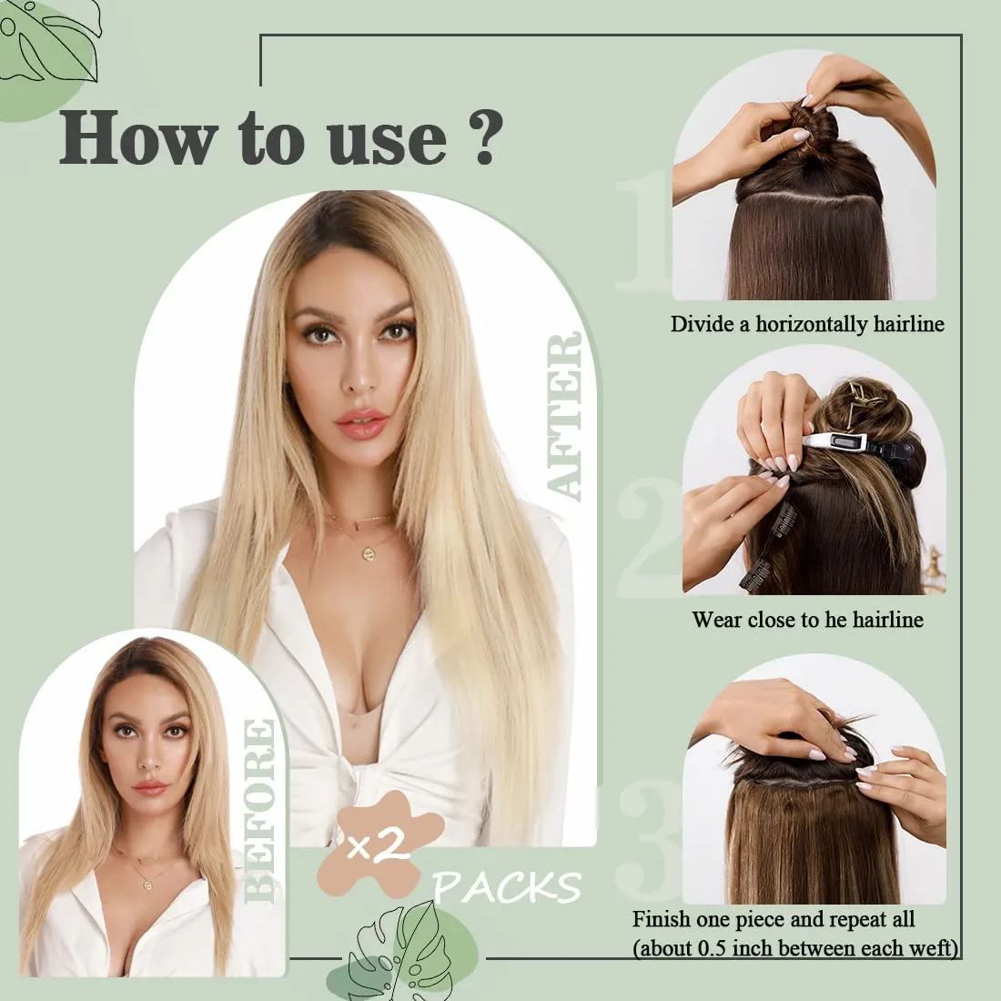 S-noilite Clip in Remy Human Hair Extensions Full Head Long length Soft Real Silky Straight for Beauty 8 Pieces/Set 16 Inch-90g #27 Dark Blonde