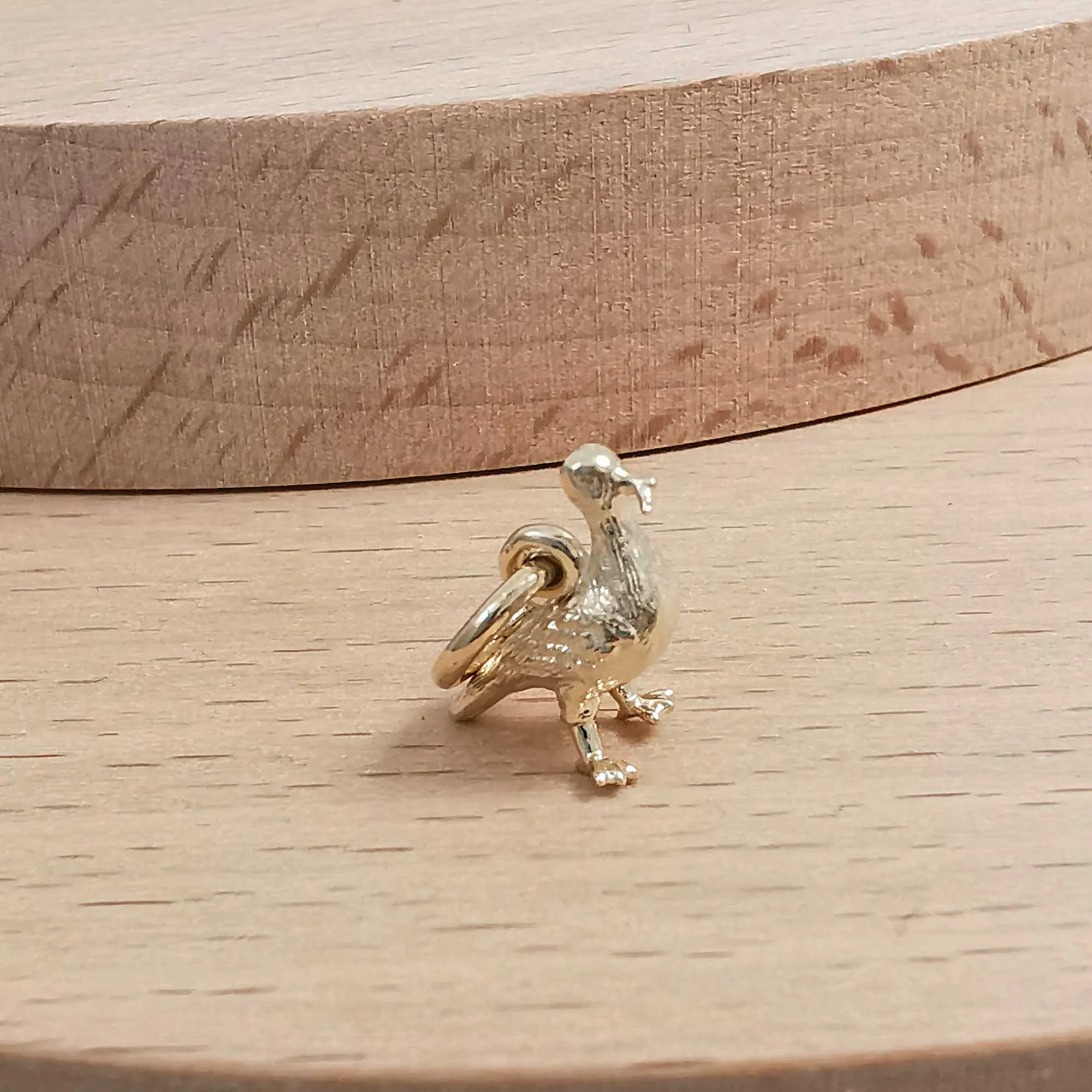 Seagull Solid Gold Charm