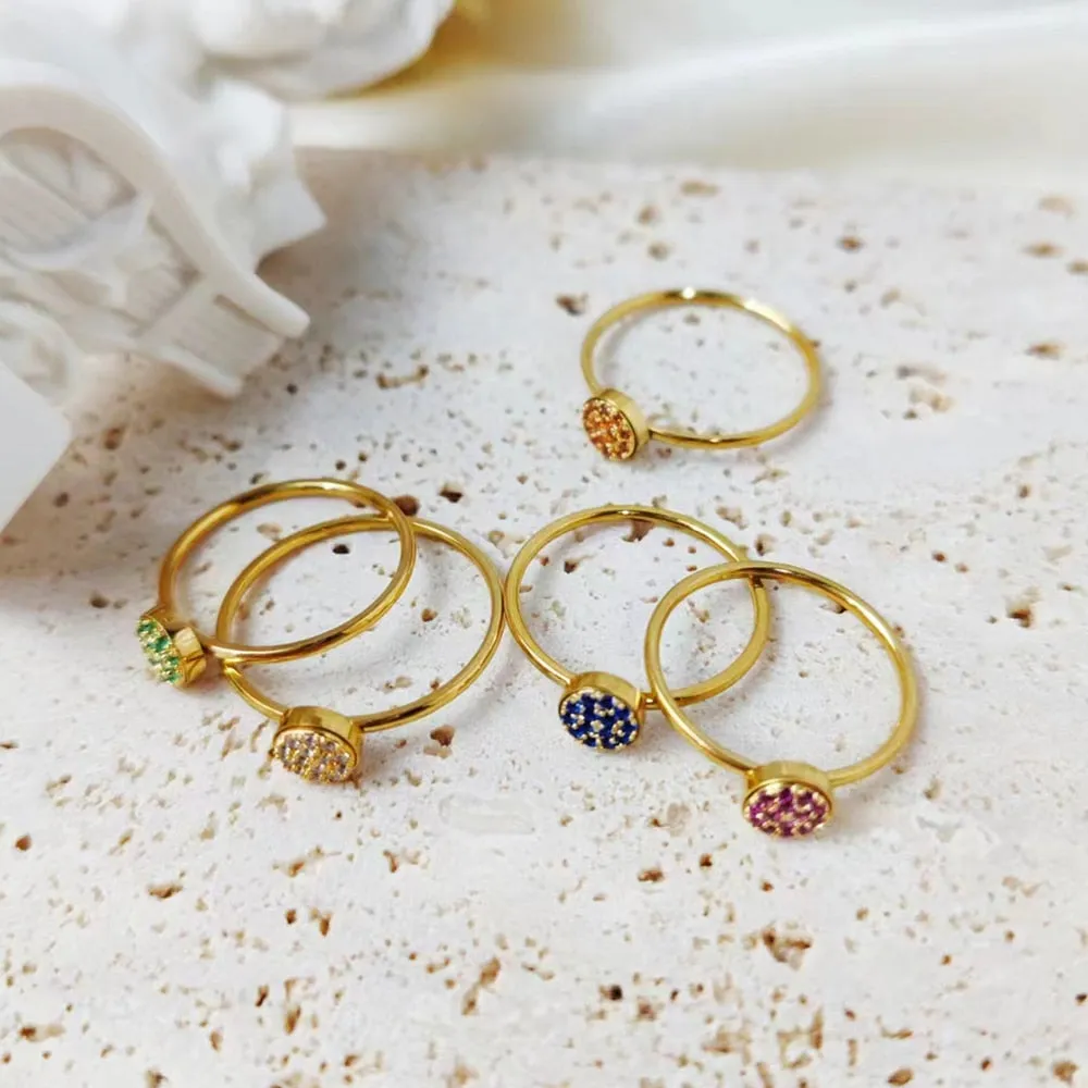 Selene Birthstone Classic Ring