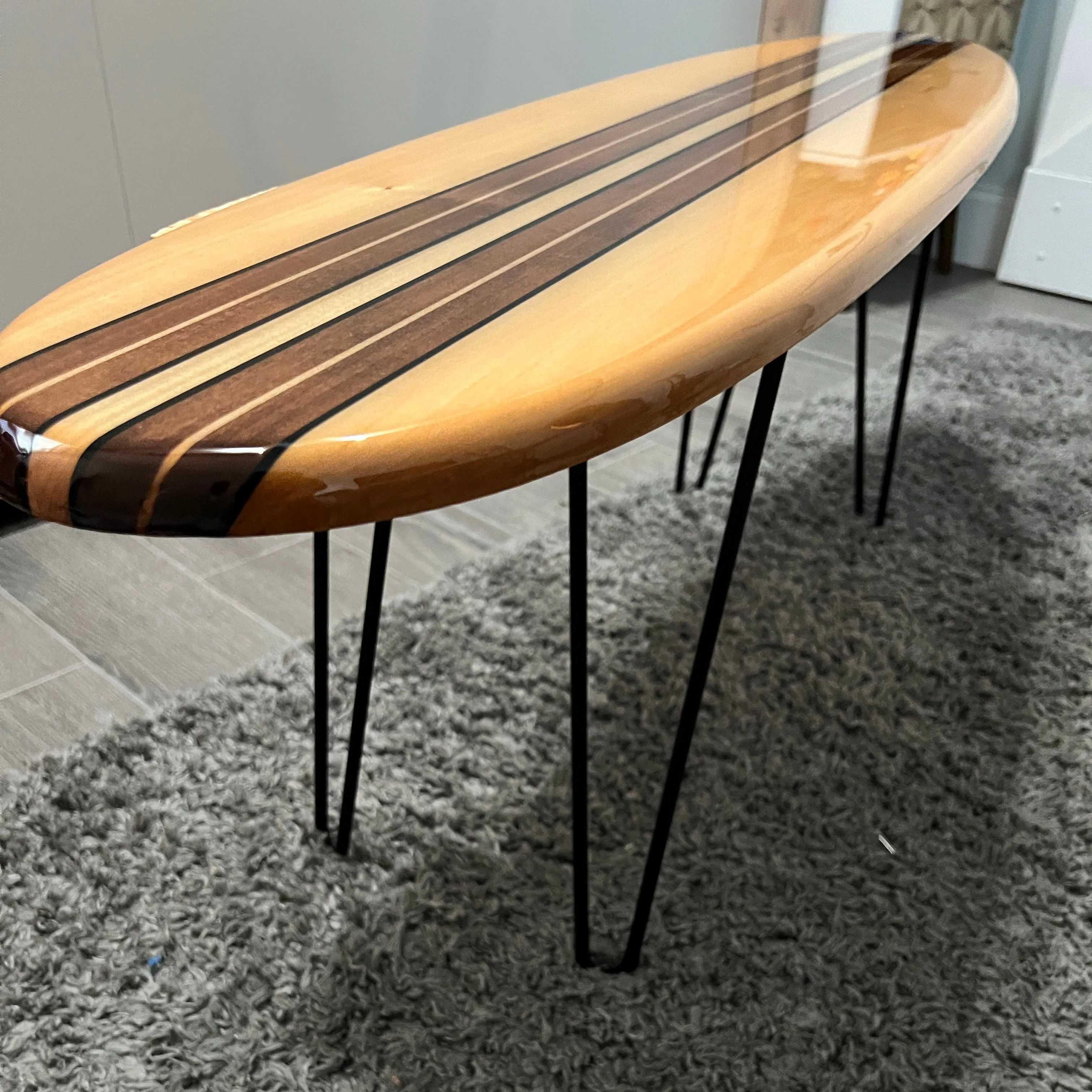 Shipwrecked Surfboard Coffee Table
