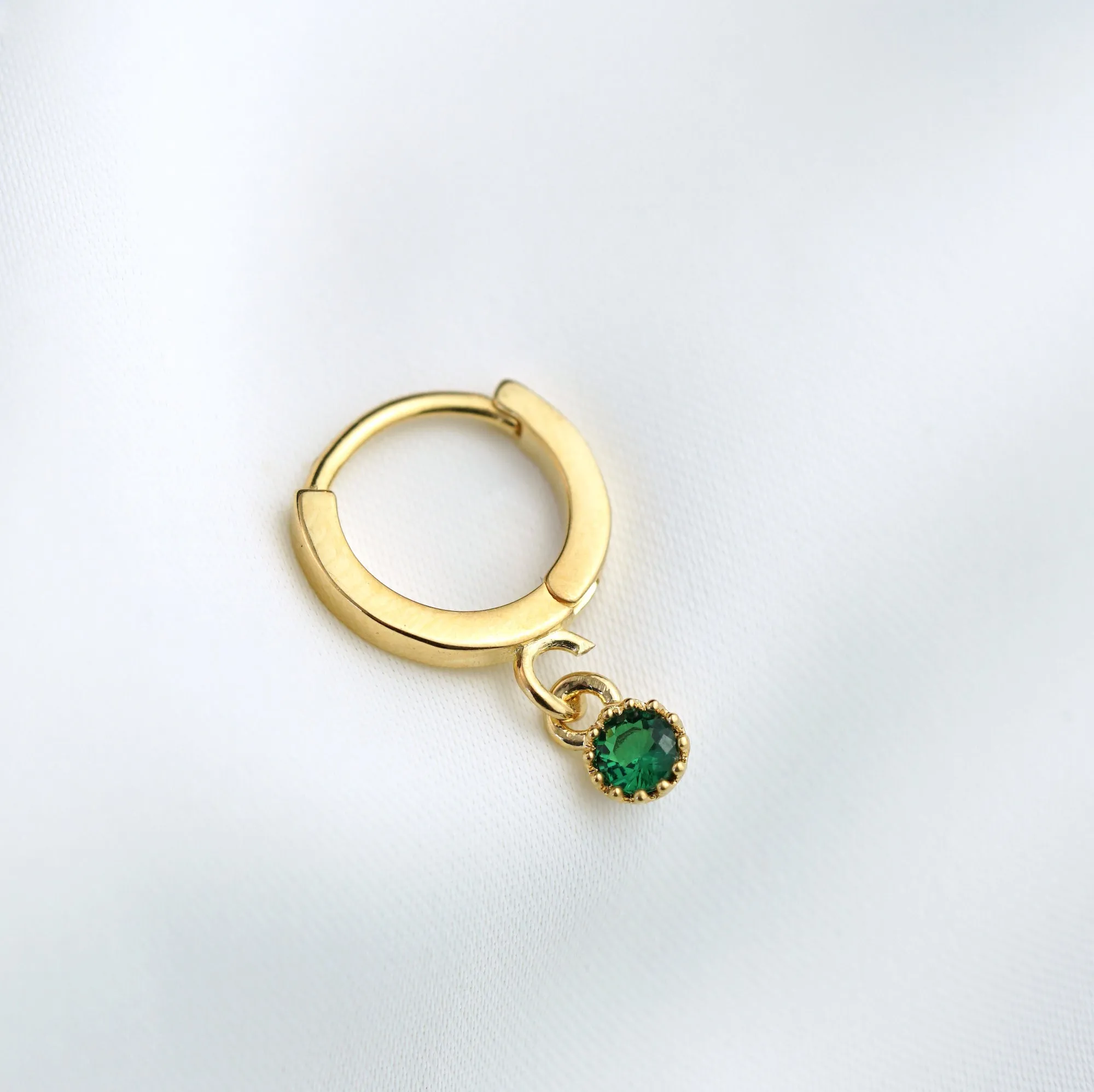 Small Birthstone Earring
