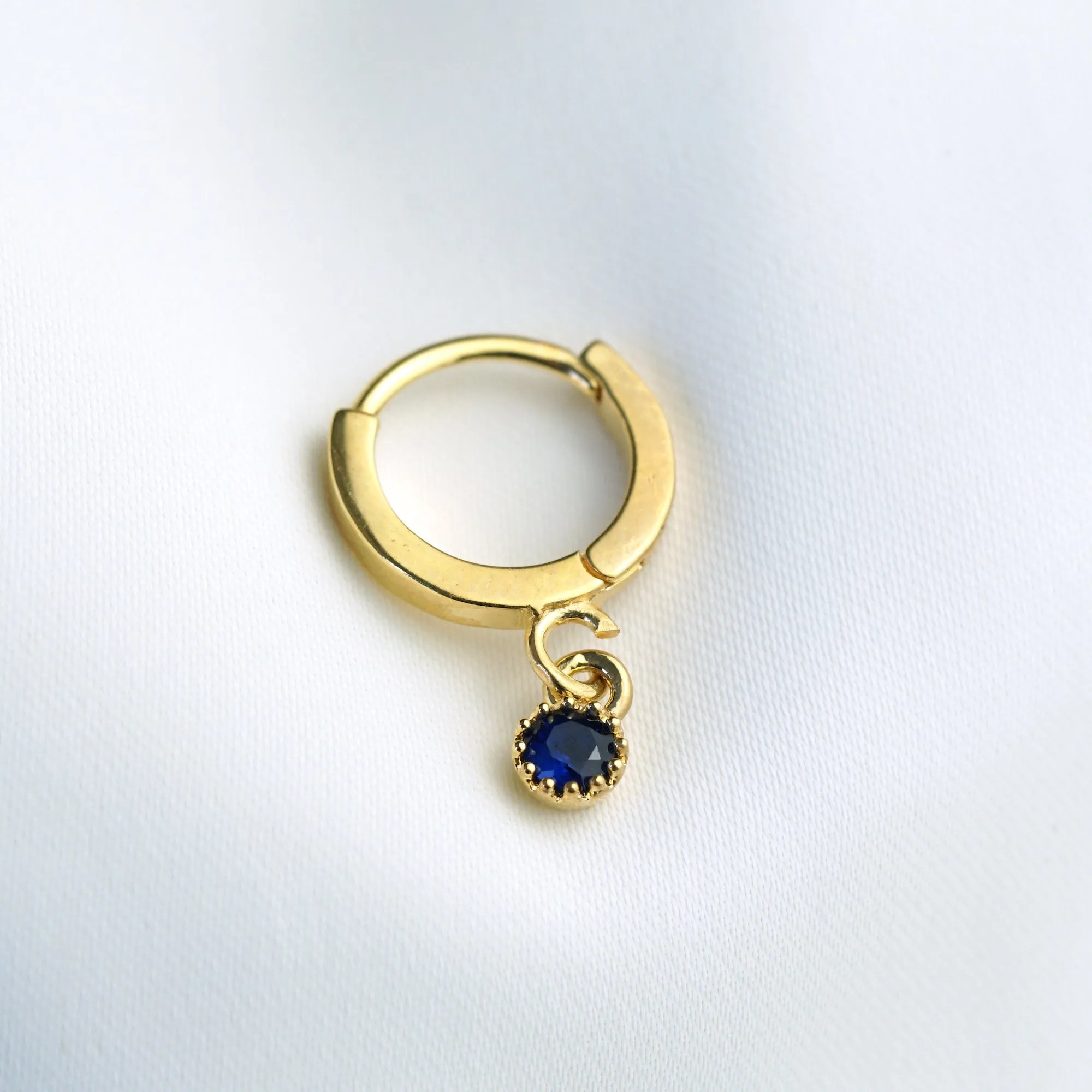Small Birthstone Earring