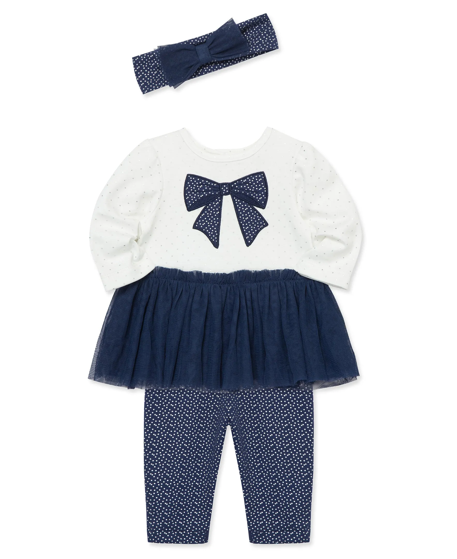 Sparkle Bow Tutu Set (12M-24M)