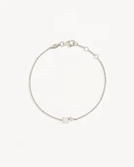 Elegant Sterling Silver Serenely Yours Pearl Bracelet for Timeless Style
