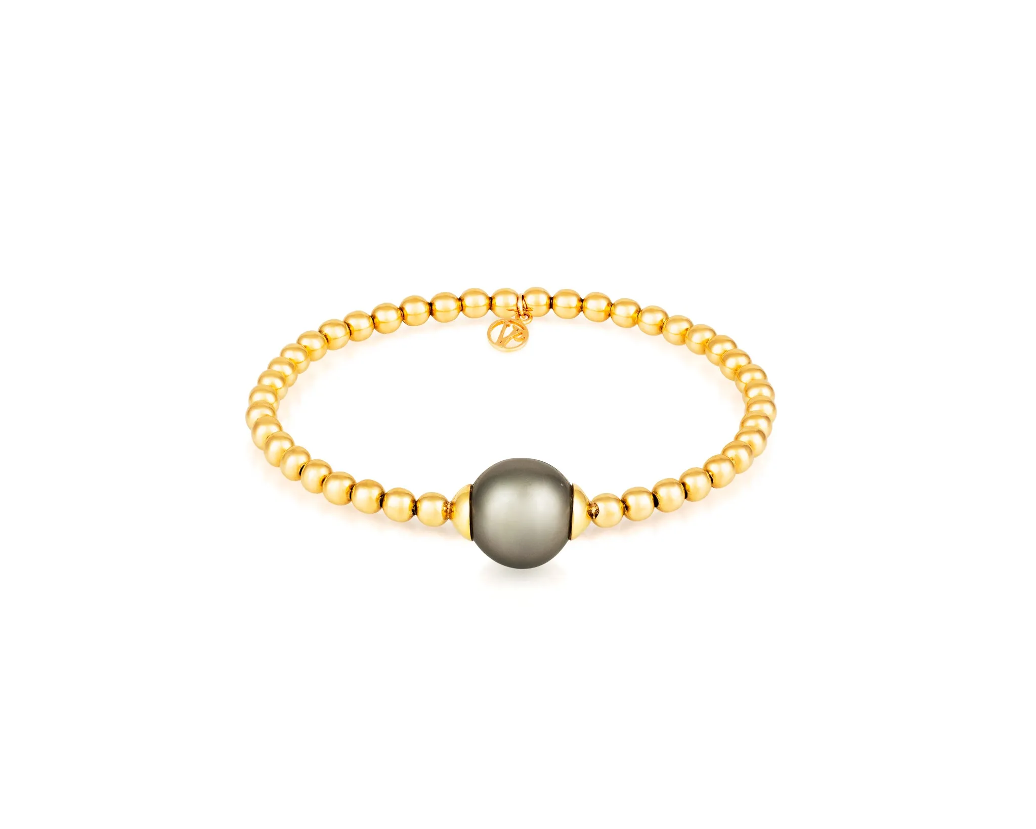 Stirata 18KT YG Tahitian Bracelet