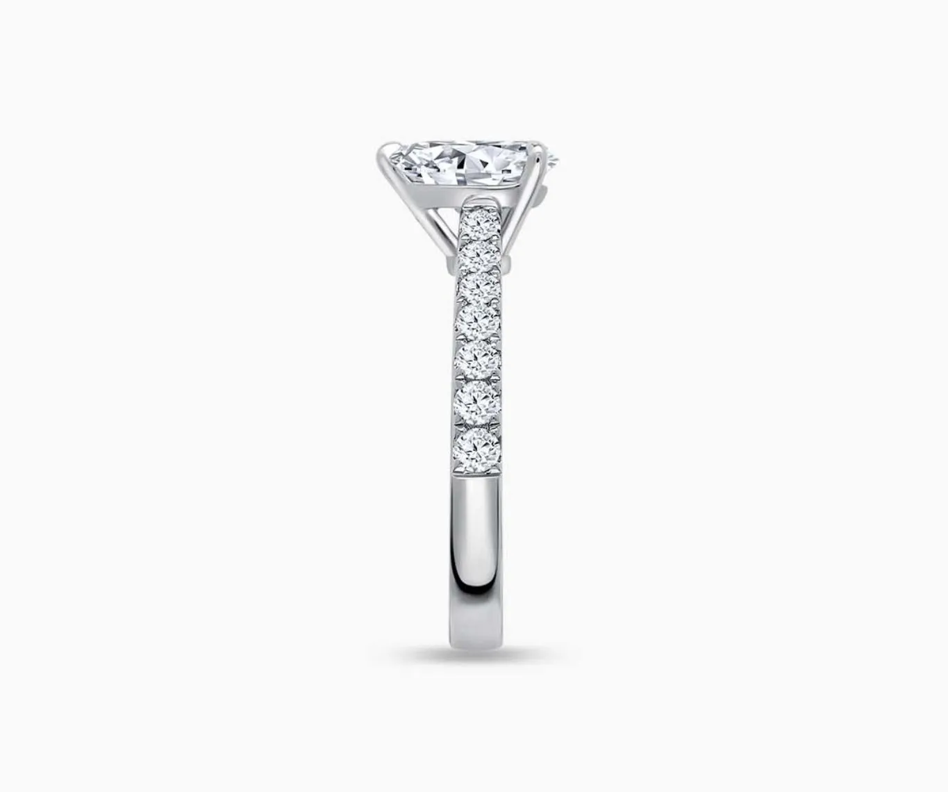 Straight Pave Band