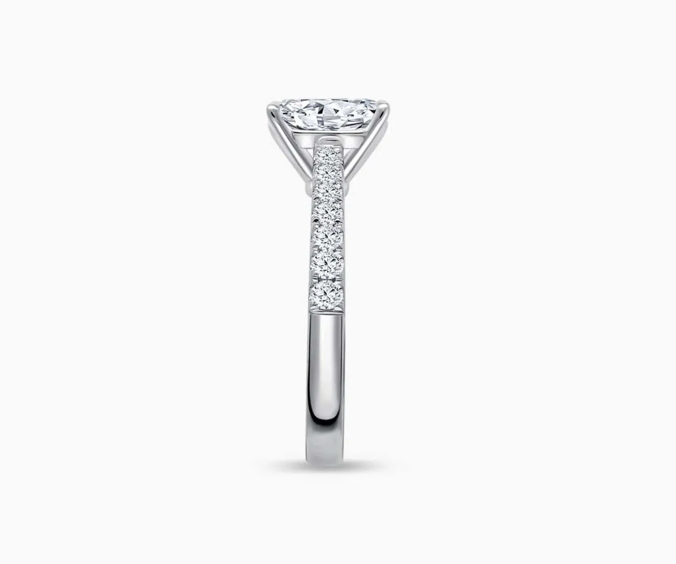 Straight Pave Band
