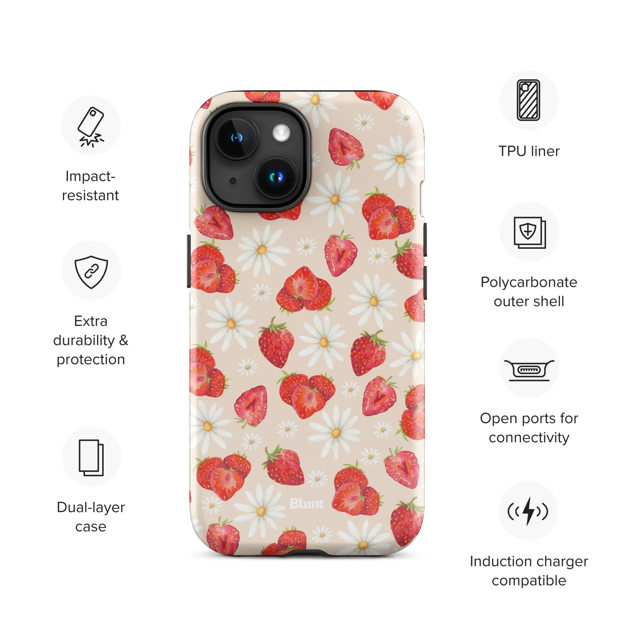 Strawberry Field iPhone Case