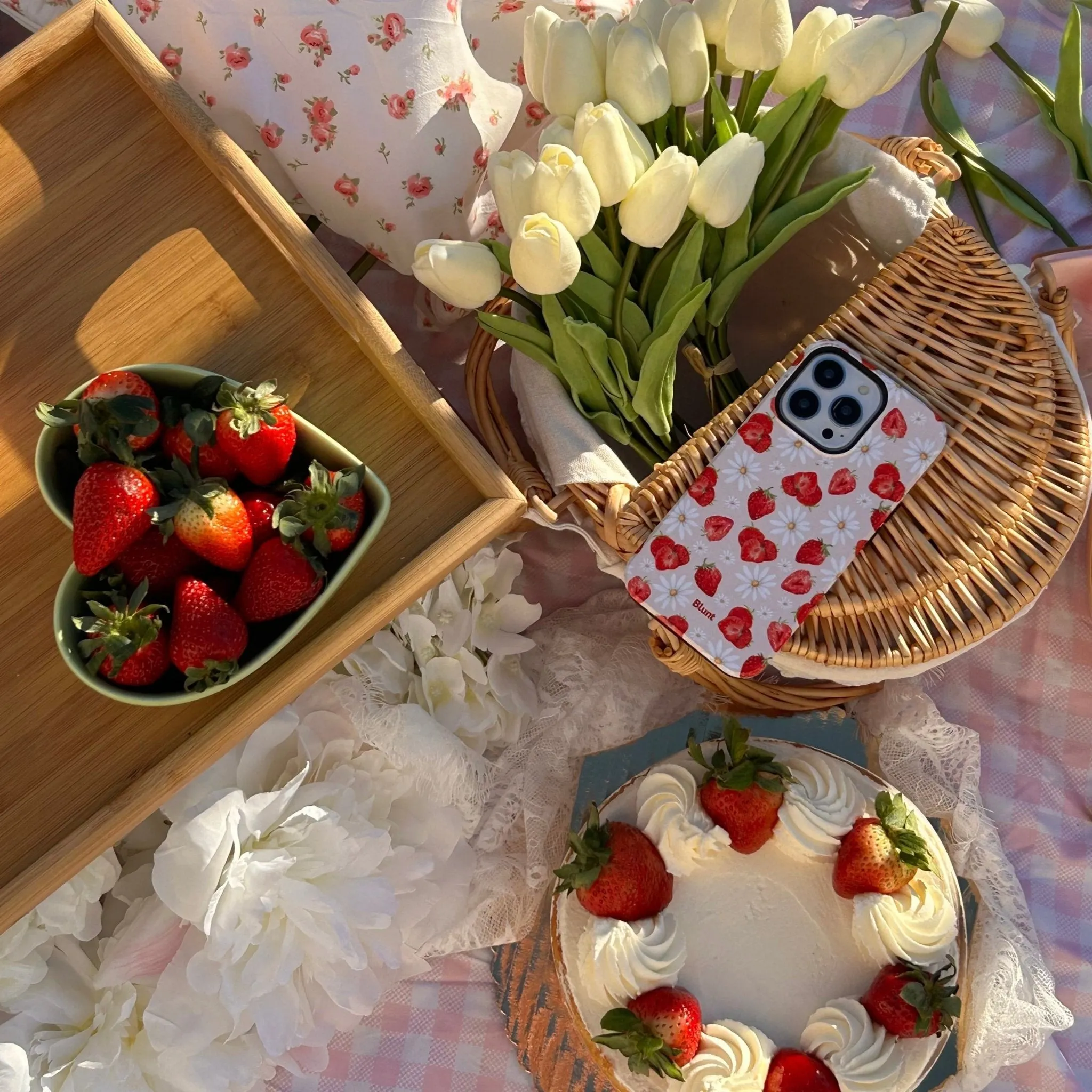 Strawberry Field iPhone Case